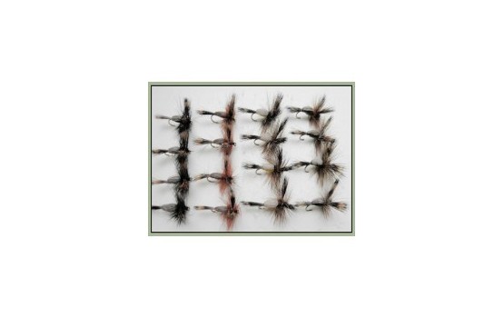 16 Humpy Flies   All colours