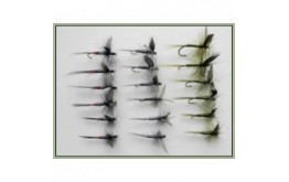 18 Dry Flies Blue Iron and Olive Dun