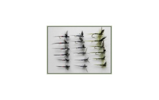 18 Dry Flies Blue Iron and Olive Dun