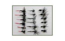 18 Dry Flies Gnats and Ants