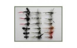 18 Dry Flies Mixed 6 Varieties Named