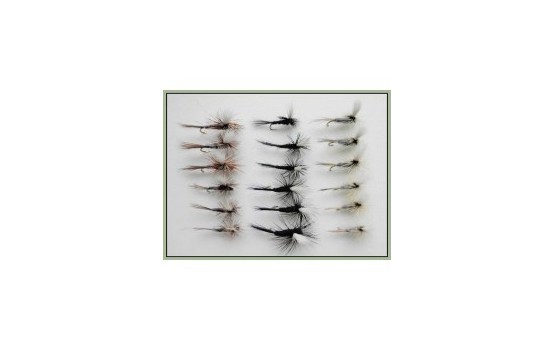 18 Parachute Dry Flies