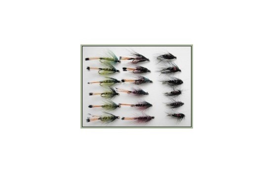 18 Wet Flies Bumbles and Bibios