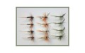 12 Dry Flies Hares Ear Pheasant Tail & Olive