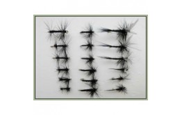 18 Dry Flies   Midge Spider Gnat