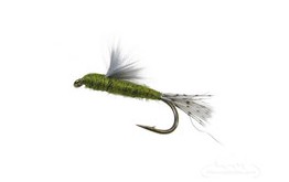 Blue Wing Olive Emerger RS Olive Body Dun Wing