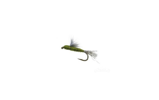 Blue Wing Olive Emerger RS Olive Body Dun Wing