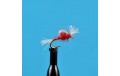 Suspended Midge Pupa Red