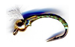 3D Glass Epoxy Bead Head Buzzer Olive