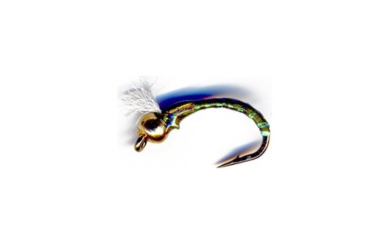 3D Glass Epoxy Bead Head Buzzer Olive