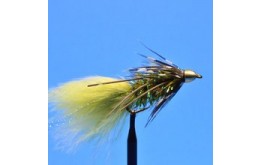 Conehead Krystal Bugger Rubber Legs Olive