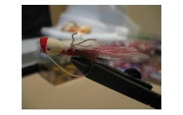 Bass Popper Red White