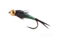 Copper John Nymph Wired BH RL Green