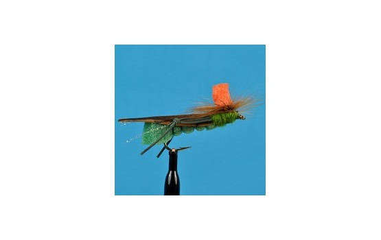 Hi Vis Foam Hopper Olive