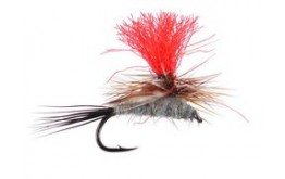 Hi Vis Parachute Adams Fluo Red