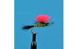 Hi Vis Parachute Green Drake